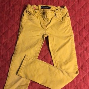 Mini Boden gold skinny jeans